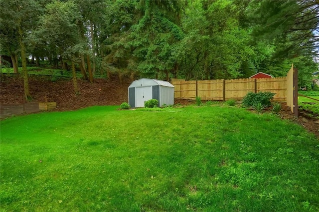 217 Belladonna Dr, Shaler, PA 15116 - view of yard with a storage shed