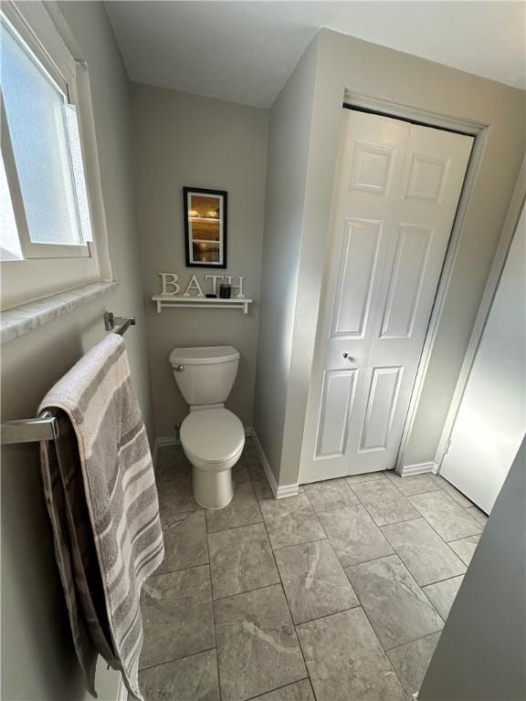 bathroom with toilet