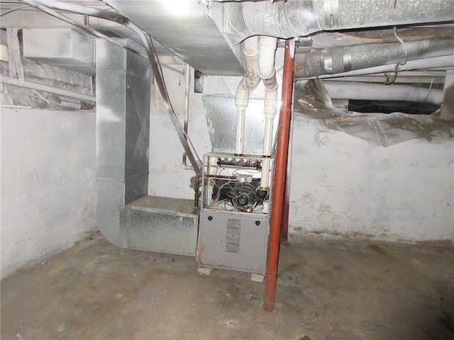 view of utility room