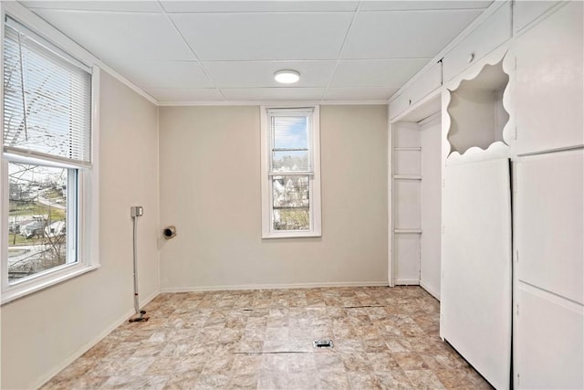 laundry area with a healthy amount of sunlight