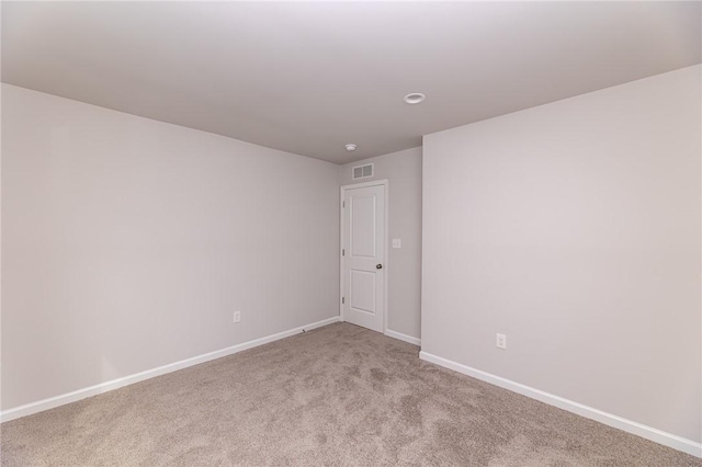 empty room with light carpet