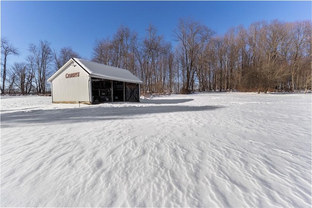 115 Mill Creek Rd, Mill Creek, PA 16145 - view of snow covered structure
