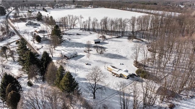 115 Mill Creek Rd, Mill Creek, PA 16145 - view of snowy aerial view
