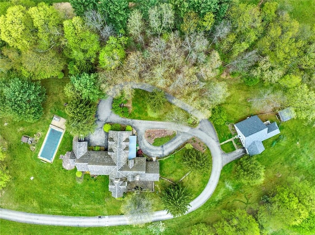 aerial view