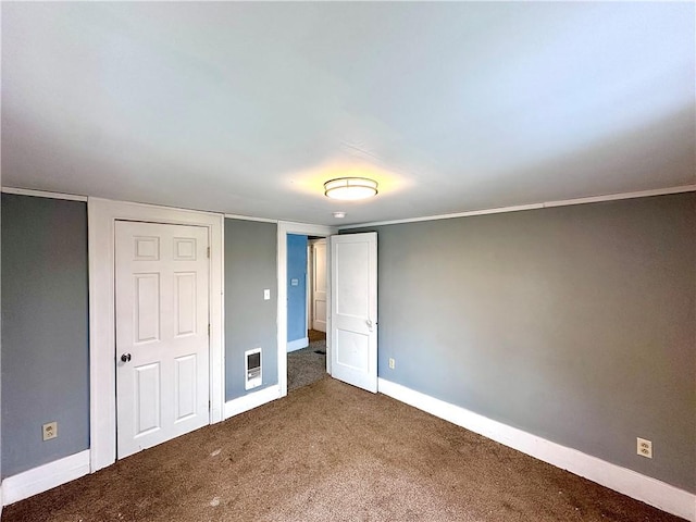 unfurnished bedroom with carpet