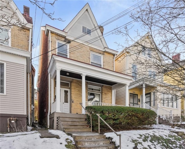 view of townhome / multi-family property