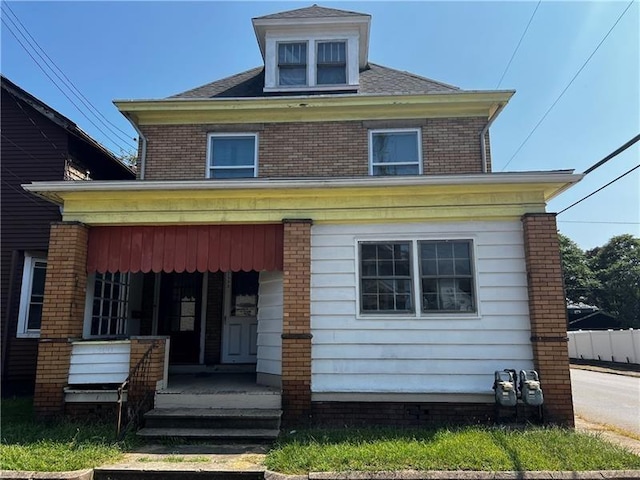 view of bungalow-style home