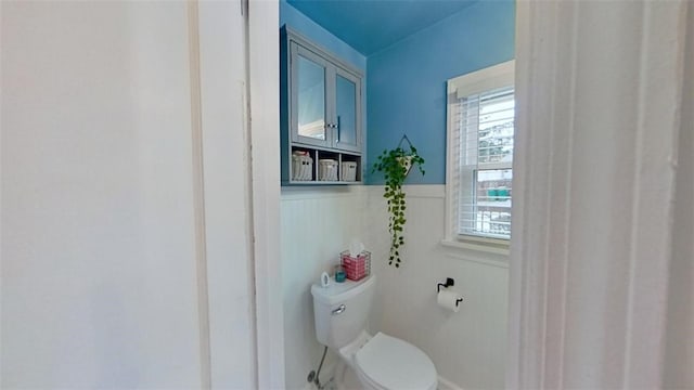 bathroom with toilet