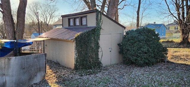 view of property exterior