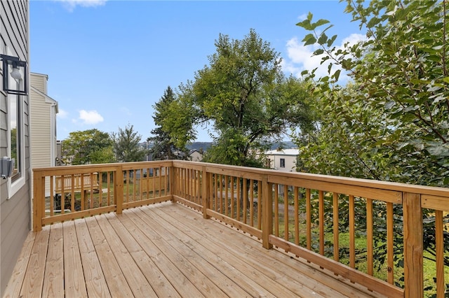 view of deck