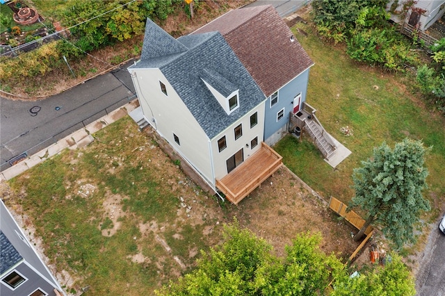 drone / aerial view