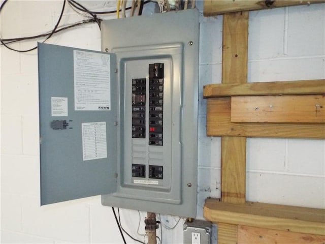 utilities featuring electric panel