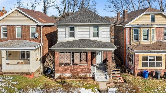 view of front of house featuring a porch