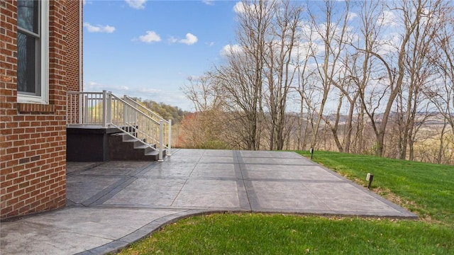 exterior space featuring a patio area