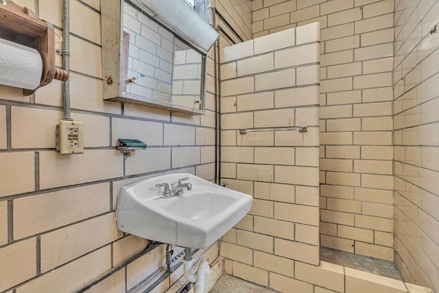 bathroom featuring sink