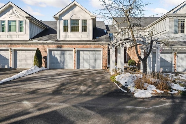 front facade featuring a garage