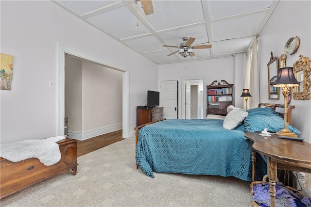 2515 Middle Rd, Hampton, PA 15116 - carpeted bedroom with ceiling fan and baseboards