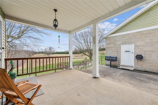 view of patio / terrace