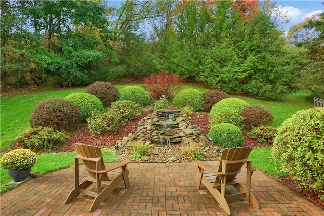 exterior space with a patio