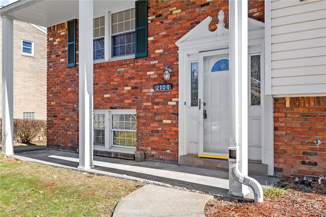 view of property entrance