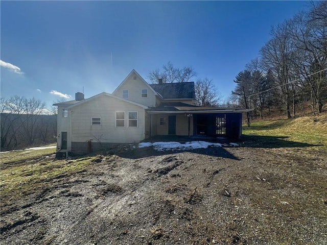 view of back of house