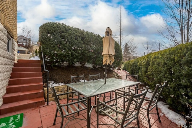 view of patio / terrace