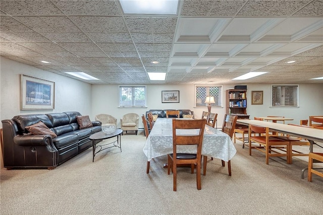 820 E Beau Unit 7Hr, South Strabane, PA 15301 - dining area with light colored carpet and recessed lighting
