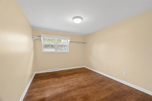 8422 Roosevelt Blvd, Mccandless, PA 15237 - empty room featuring baseboards and wood finished floors