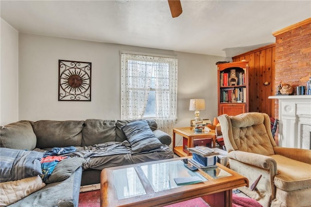 view of living room