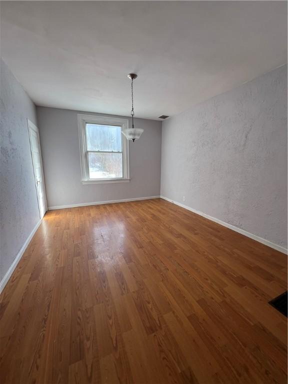 interior space featuring hardwood / wood-style floors