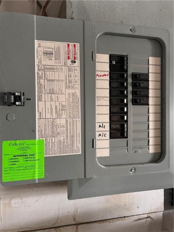 utilities featuring electric panel