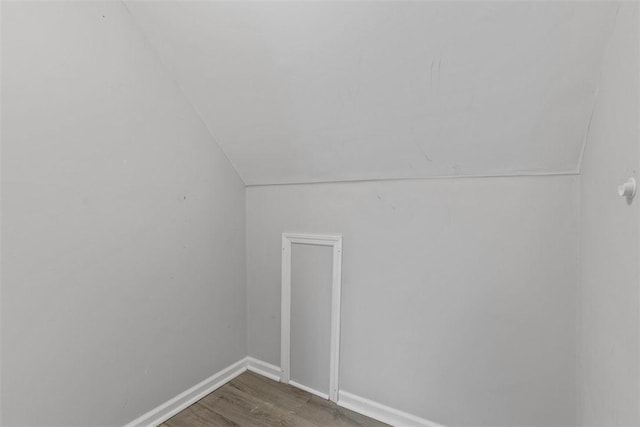 bonus room featuring dark hardwood / wood-style floors