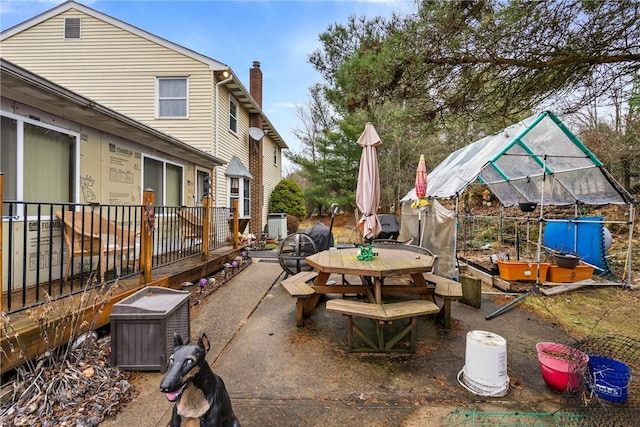 view of patio