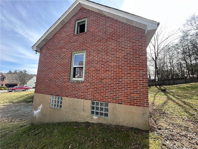 view of side of property