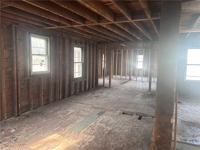 miscellaneous room featuring plenty of natural light