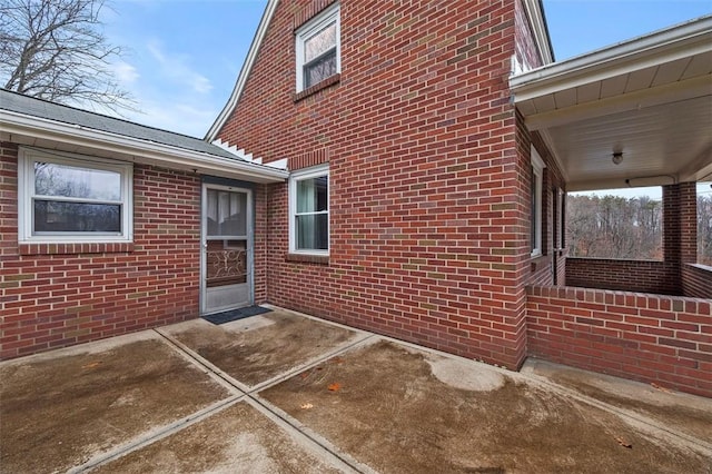 exterior space featuring a patio area