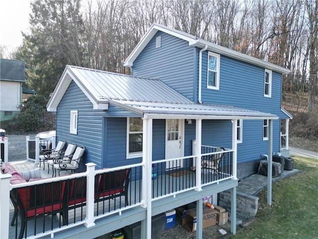 view of rear view of house