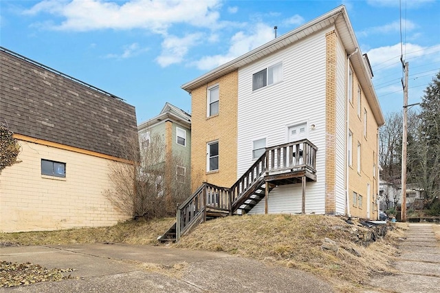 view of back of house