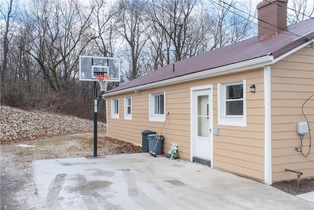 exterior space featuring a patio