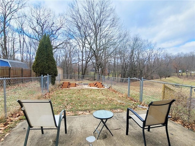 view of patio