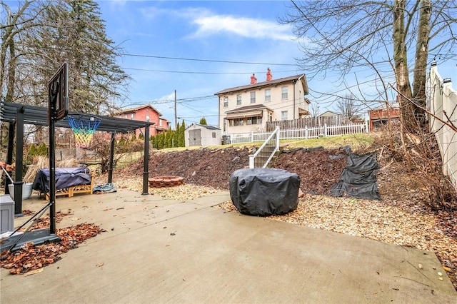 exterior space featuring a patio area