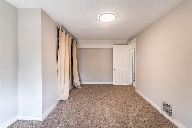 interior space featuring carpet flooring