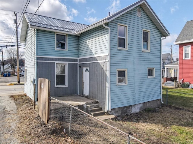 view of rear view of house