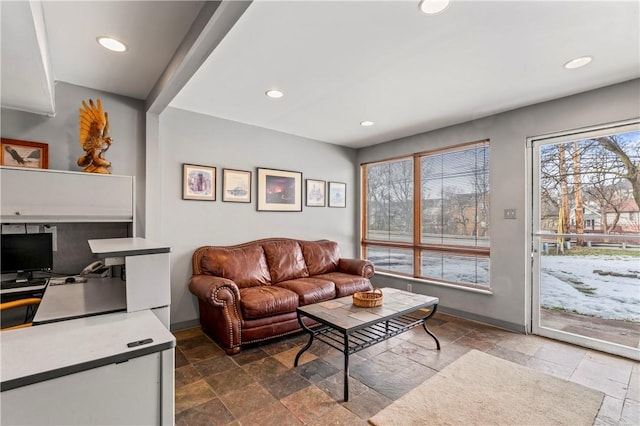 view of living room