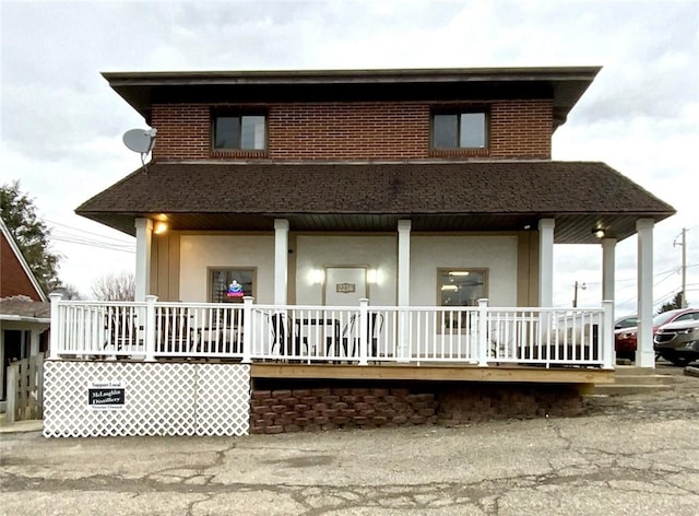 2236 Brodhead Rd, Hopewell Twp Bea, PA 15001 - exterior space featuring covered porch
