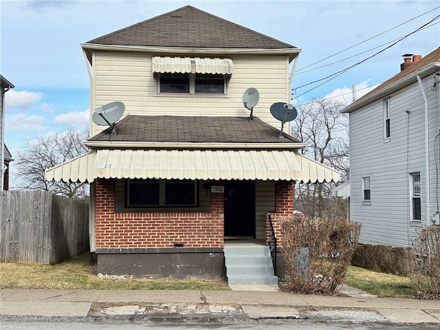 view of front of house