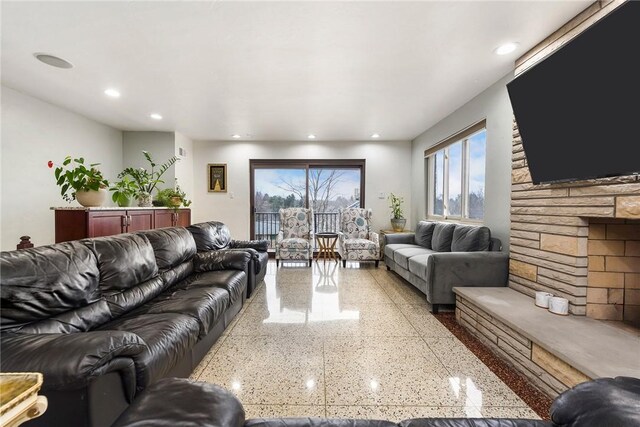 view of living room