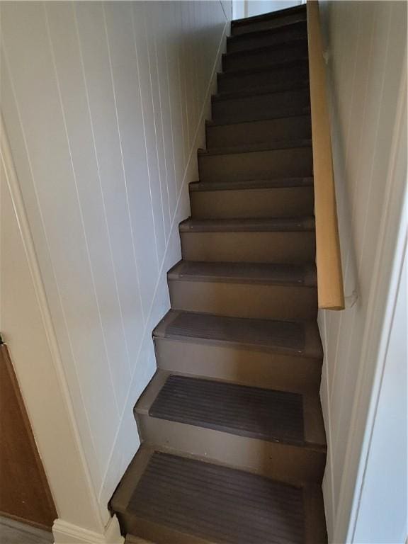 view of stairs