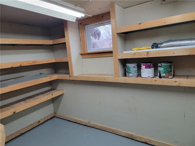 view of storage