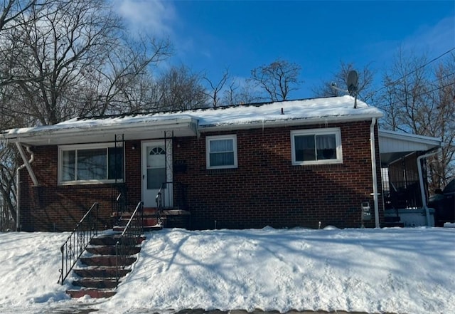 view of front of house